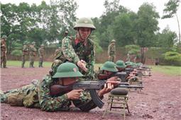 Bám sát phương châm, thực hiện tốt  nhiệm vụ huấn luyện, sẵn sàng chiến đấu